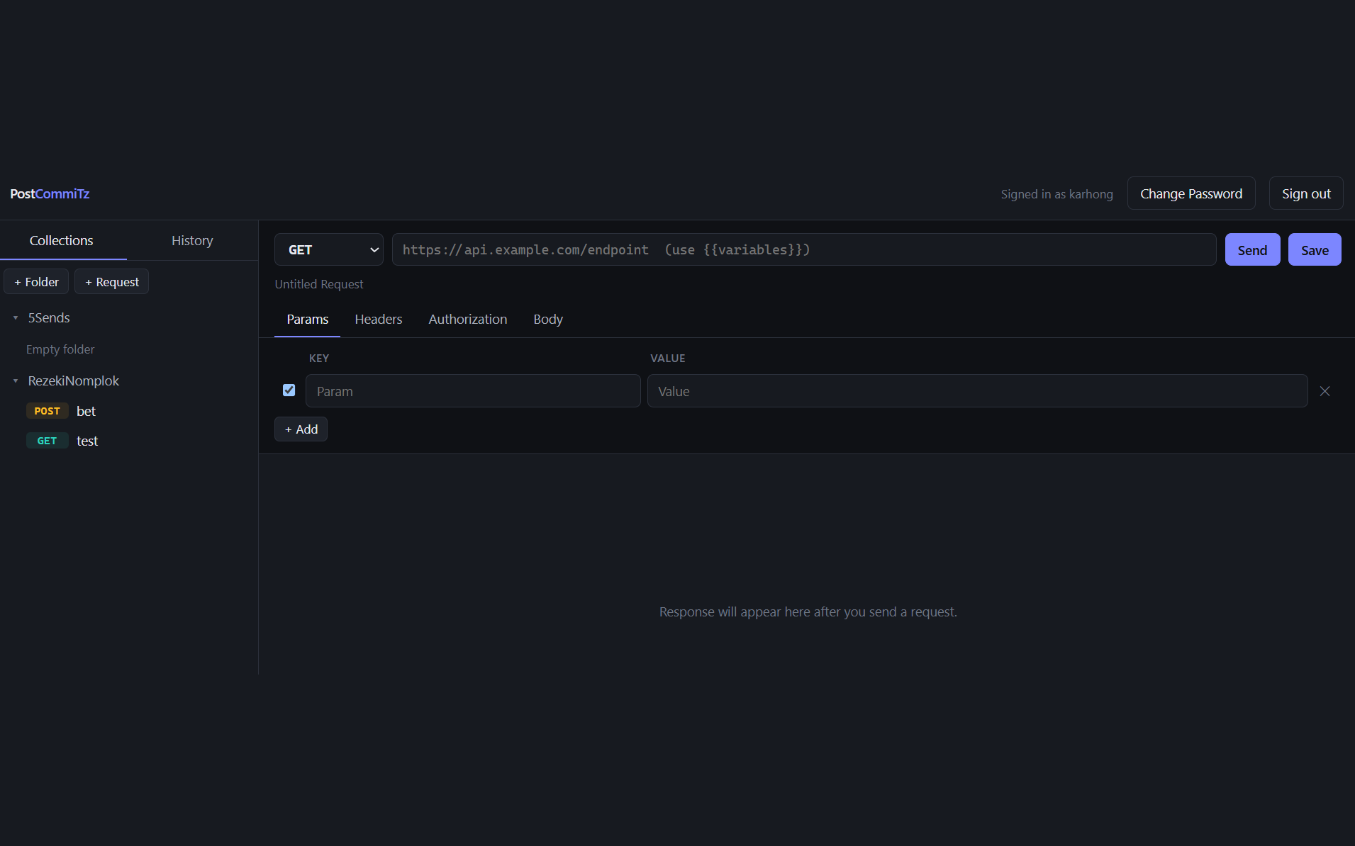 PostCommiTz API Client